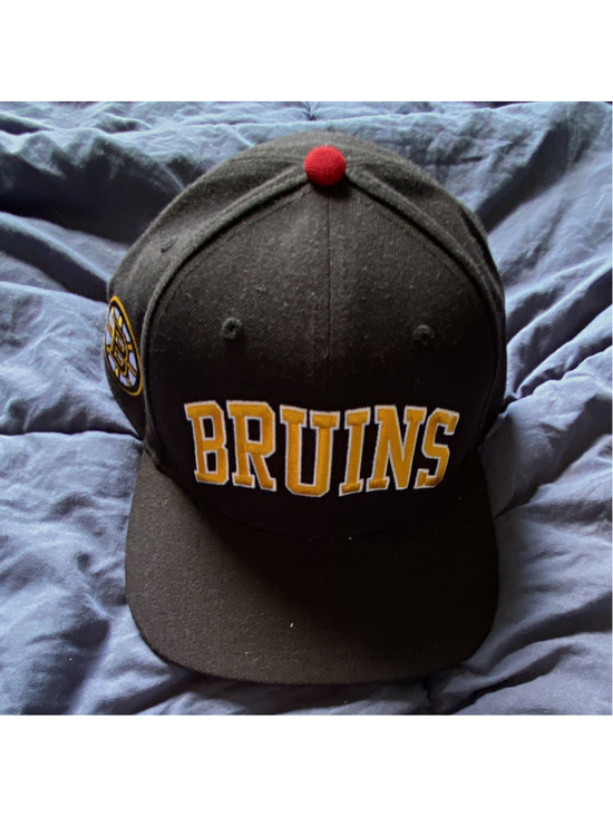 '47 Other - '47 Boston Bruins NHL Cap Black/Yellow One Size Officially Licensed